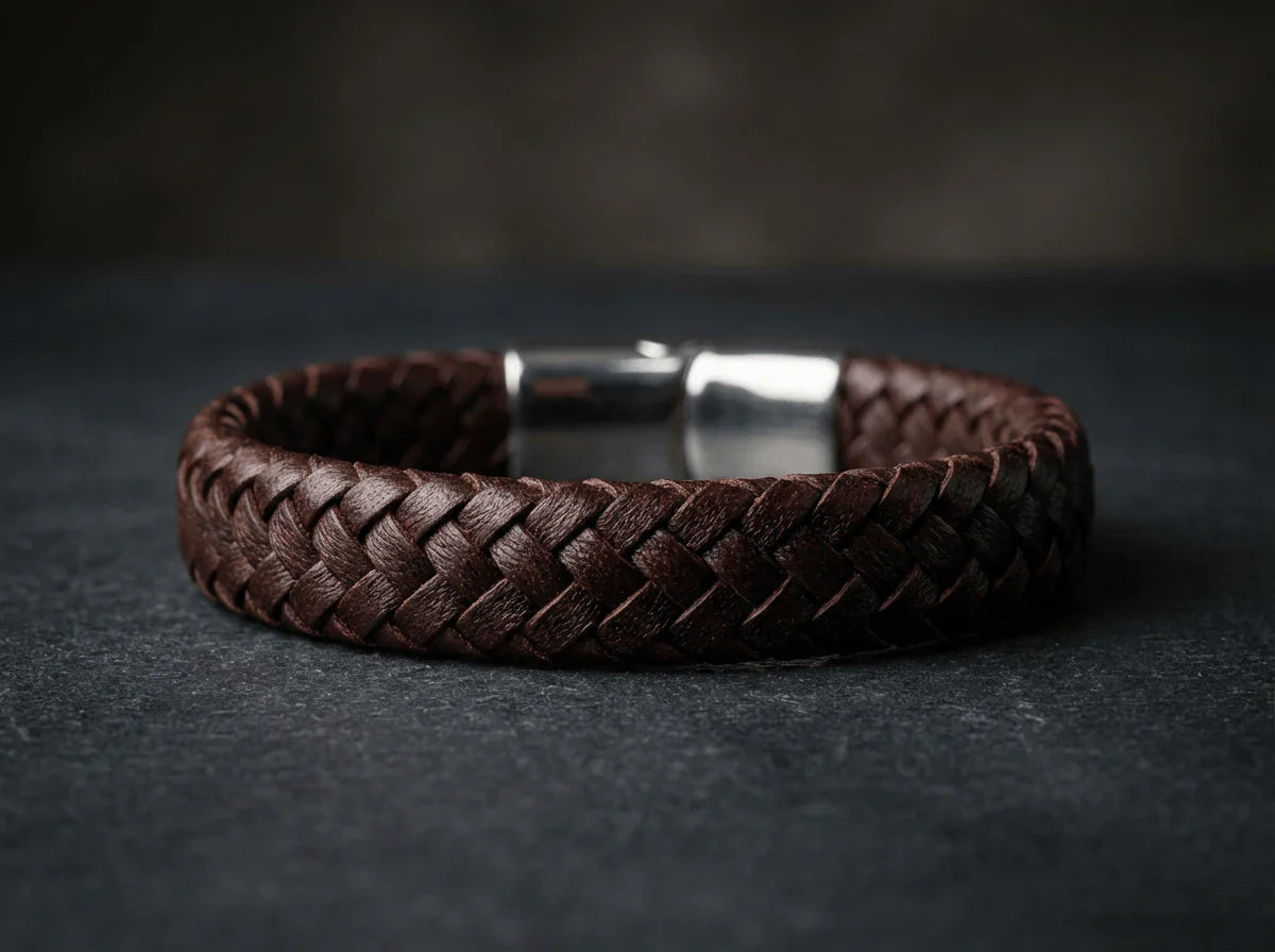 Mens Leather Bracelets