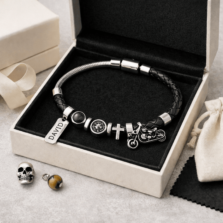 Charm The Hybrid Modular Leather Bracelet