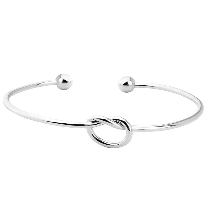 Tie Knot Cuff Bracelet bracelet by Unique Leather Bracelets