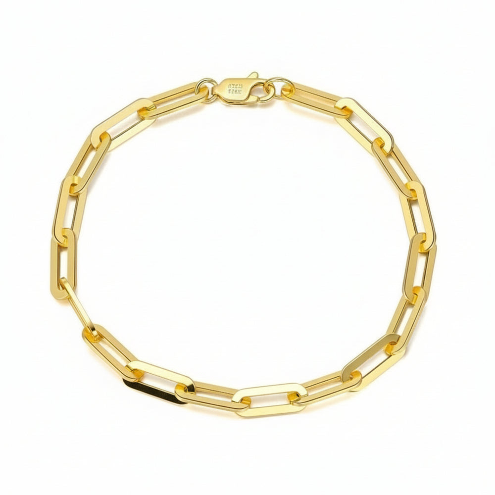 Paperclip Bracelet bracelet by Unique Leather Bracelets