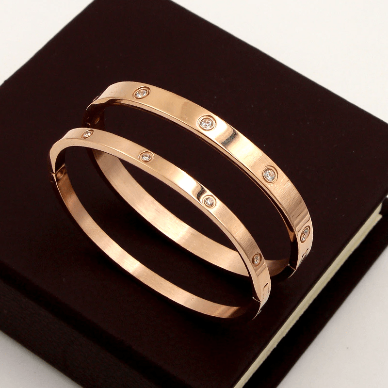 Love Bangle Bracelet bracelet by Unique Leather Bracelets