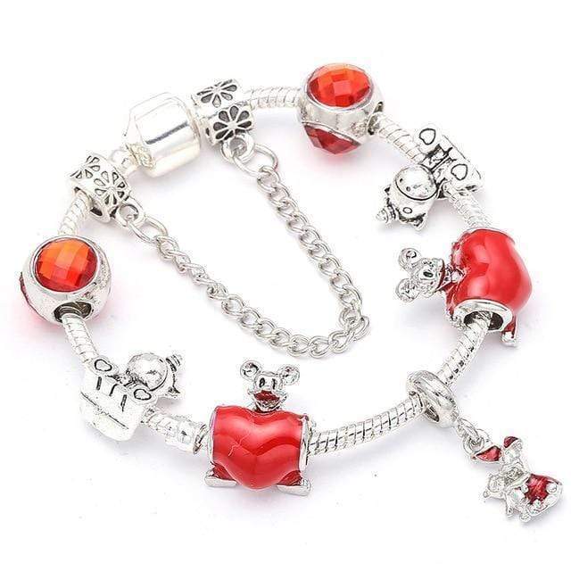 Baby & Child Colourful Charm Bracelet bracelet by Unique Leather Bracelets