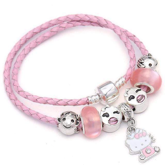 Baby & Child Colourful Charm Bracelet bracelet by Unique Leather Bracelets
