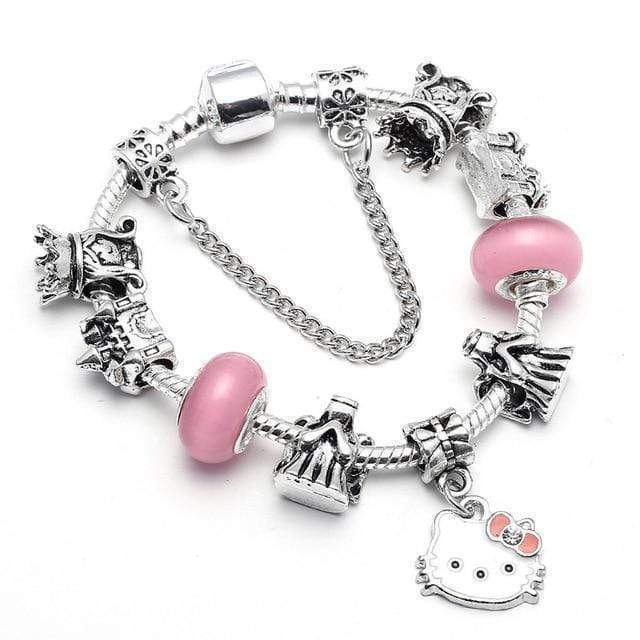 Baby & Child Colourful Charm Bracelet Charm Unique Leather Bracelets Silver/11 Baby/Toddler 