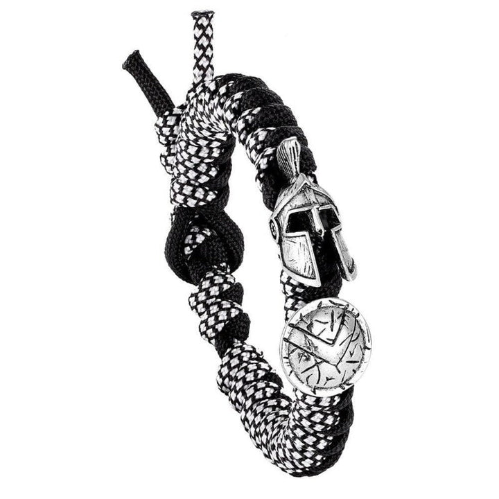 Wild Camping Parachute Survival Bracelet bracelet by Unique Leather Bracelets