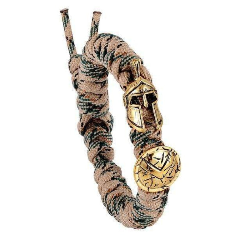 Wild Camping Parachute Survival Bracelet bracelet by Unique Leather Bracelets